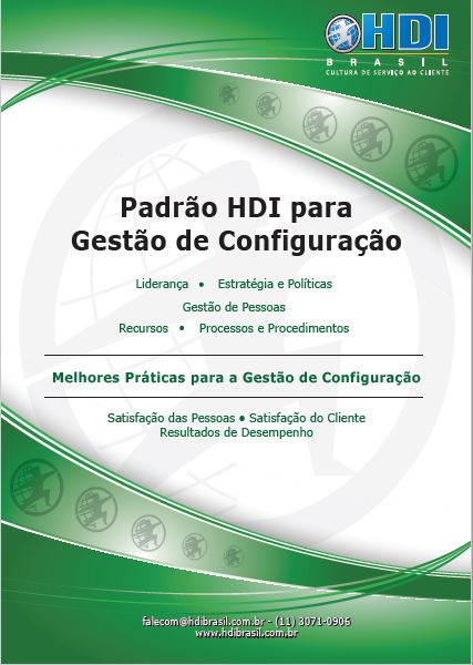 PADRÃO HDI PARA GESTÃO DE CONFIGURAÇÃO