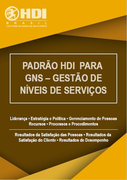 PADRÃO HDI PARA GESTÃO DE NÍVEIS DE SERVIÇOS